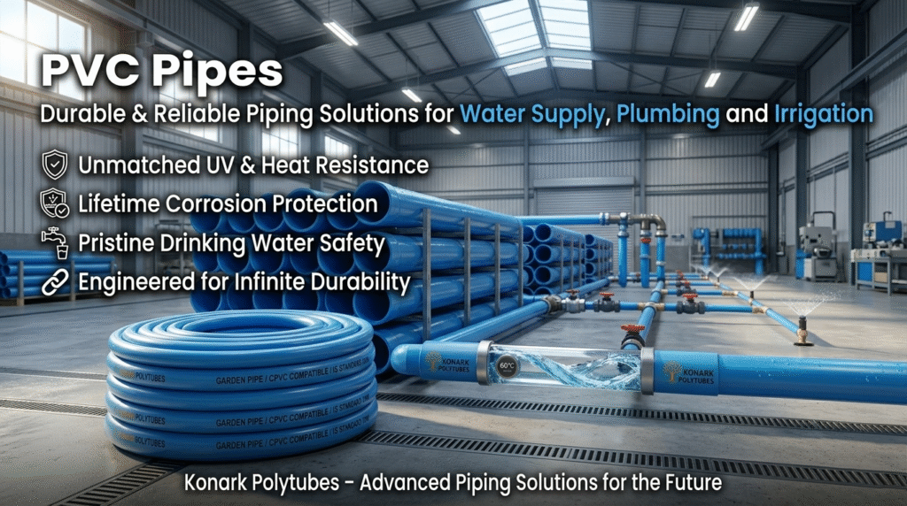 PVC Pipes: Uses, Benefits and Applications