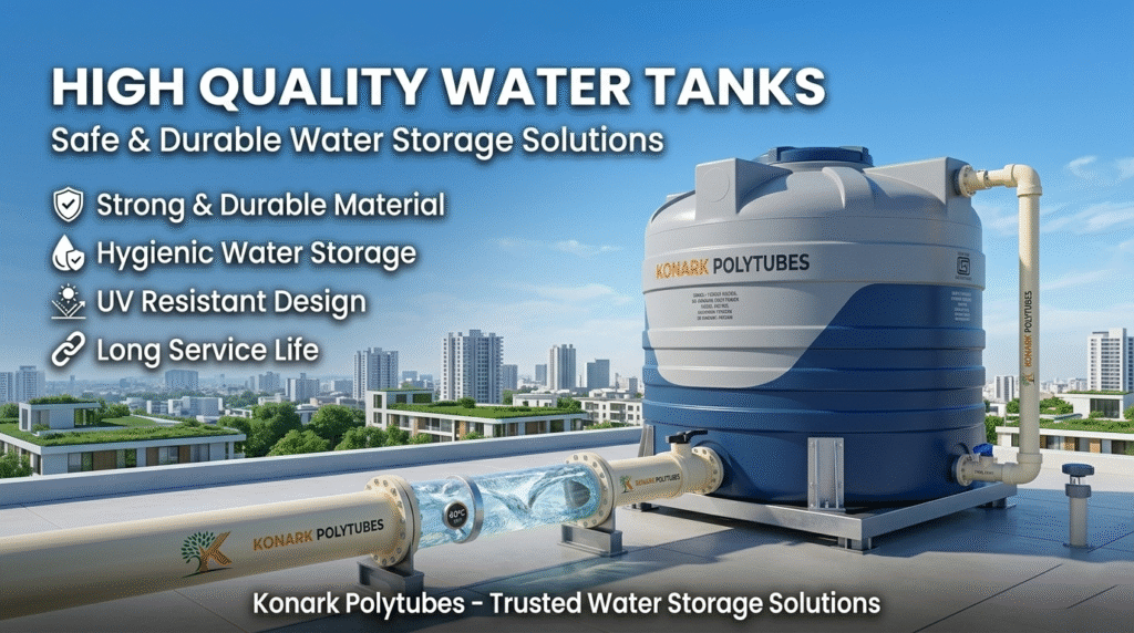Best Water Tank for Homes & Buildings | Konark Water Tank