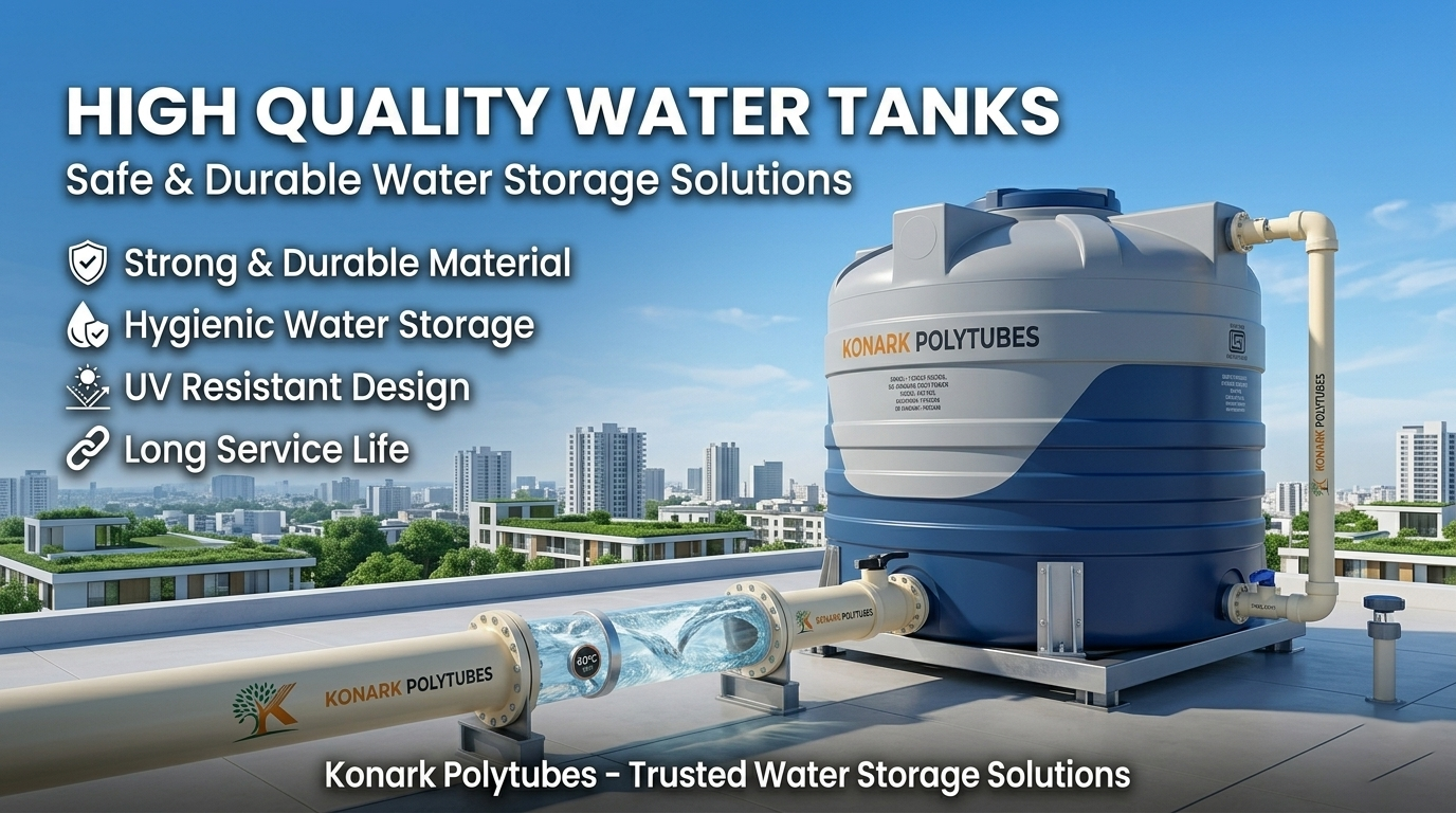 Best Water Tank for Homes & Buildings | Konark Water Tank